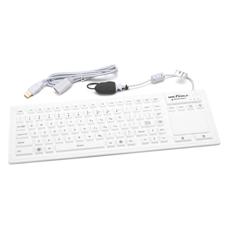 WELCH ALLYN Waterproof US Keyboard True Type White 9970-013